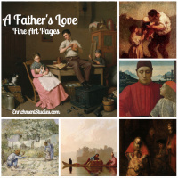 A Father's Love Fine Art Pages: Printed and Shipped