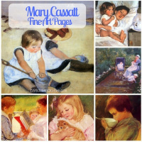 Mary Cassatt Fine Art Pages: Printed and Shipped