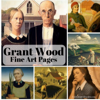 Grant Wood Fine Art Pages: Printed and Shipped
