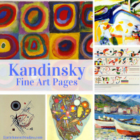 Kandinsky Fine Art Pages: Printed and Shipped