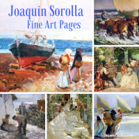 Joaquín Sorolla Fine Art Pages: Printed and shipped