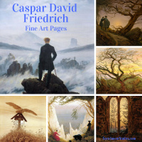 Caspar David Friedrich Fine Art Pages: Printed and shipped