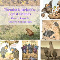 Theodor Kittelsen's Forest Friends