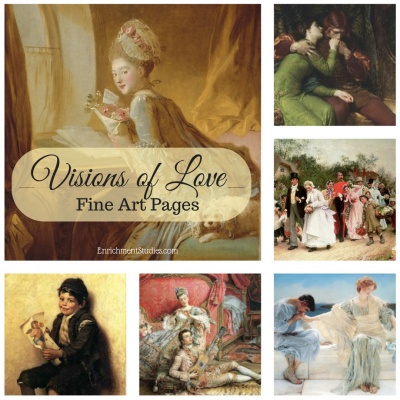 Visions of Love Fine Art Pages: Printed and shipped