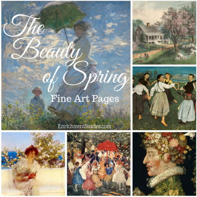 Beauty of Spring Fine Art Pages: printed and shipped