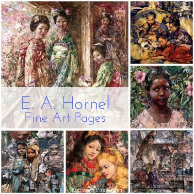 E. A. Hornel Fine Art Pages