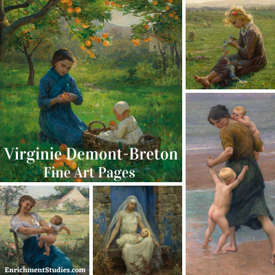 Virginie Demont-Breton Fine Art Pages