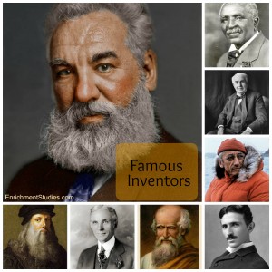 Famous Inventors graphic branded