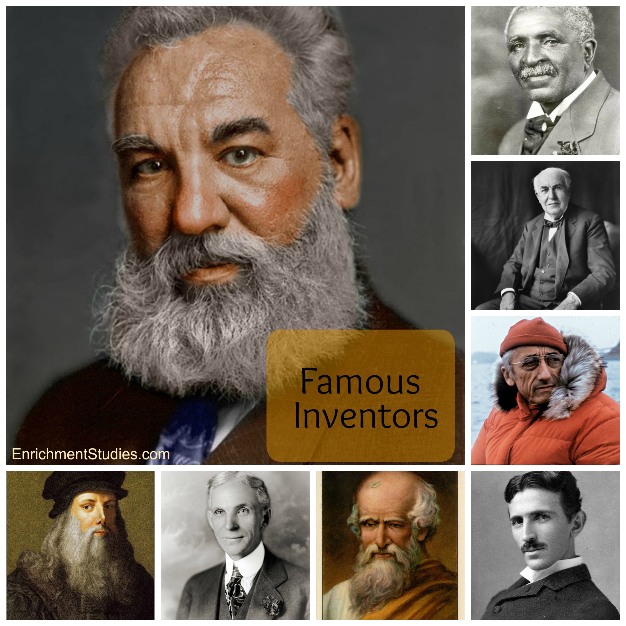 Famous Inventors Scientists Enrichment Studies