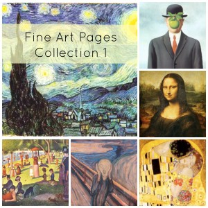 Fine Art Pages Collection 1