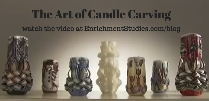 the art of candle carving