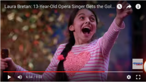 This 13 year old opera singer will BLOW YOU AWAY!