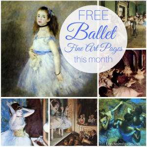 Free Ballet Fine Art Pages