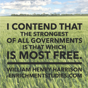 William Henry Harrison quote