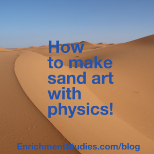 sand art with physics